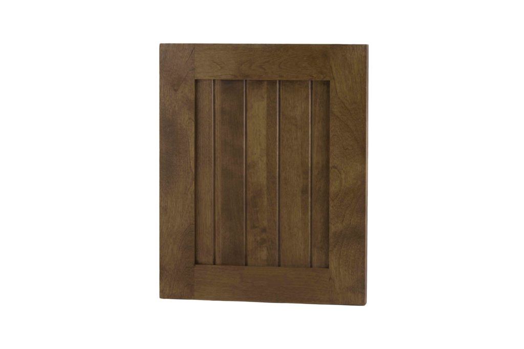 Cabinet Door Style - Raised Panel Shaker Recessed V-Groove